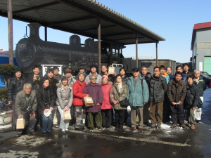20100220 ご参加の皆様と当社所有SL8722号機